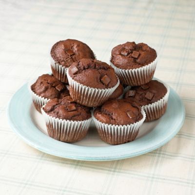 Double Chocolate Chip Muffins