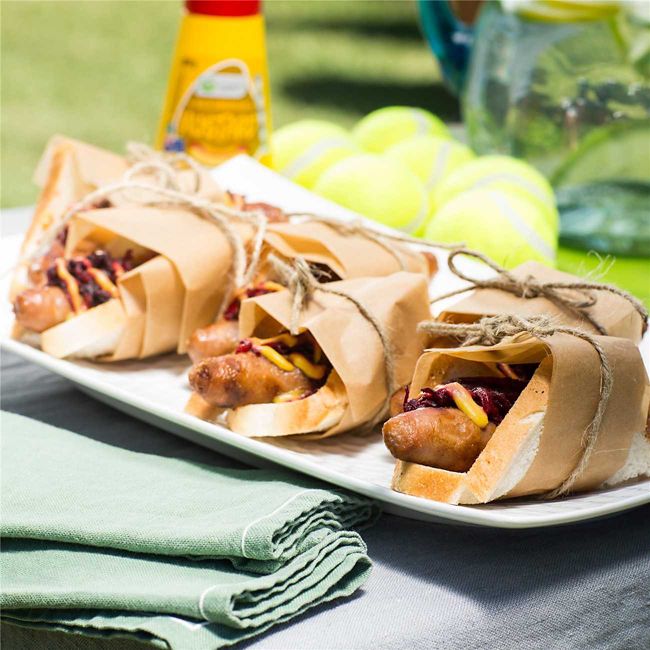 The Ultimate Sausage Sizzle with Beetroot Onion Pickle