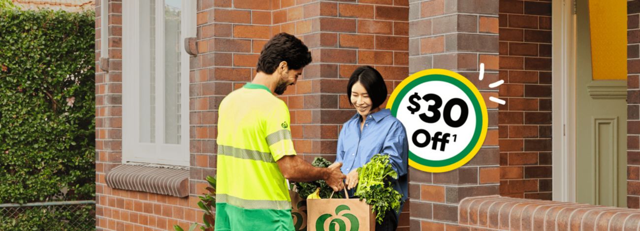 Home or away this summer? Get your groceries delivered, same day.  Order today and save on your first shop. Order by 1pm. Min. spend $100 (excl. delivery and bag fees). T&Cs apply.
