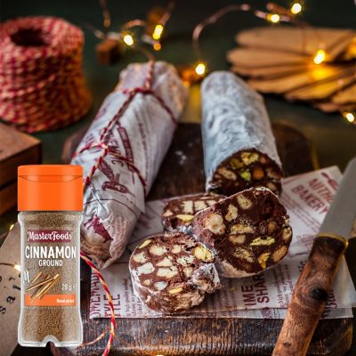 Festive Chocolate Log