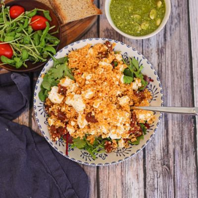 Feta & Sundried Tomato Bulghur Salad