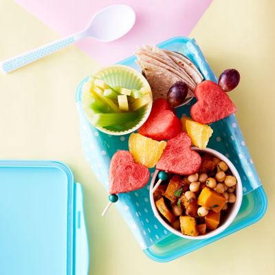 Chickpea & Pumpkin Salad + Snacks