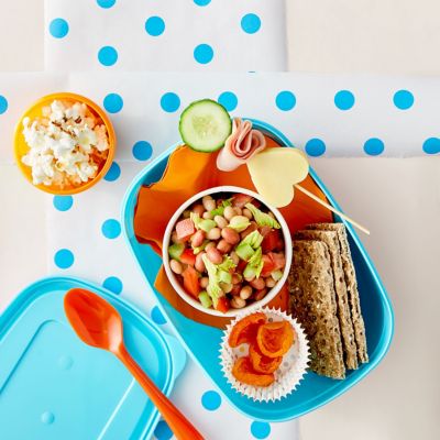 Smashed Beans On Crispbreads + Snacks