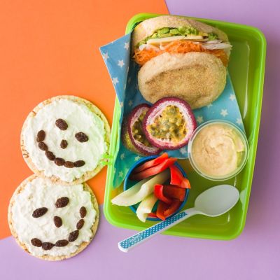 Avocado & Cheese Muffin + Snacks