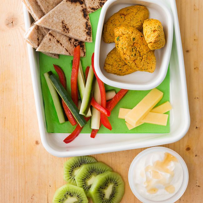 Easy Falafels + Snacks