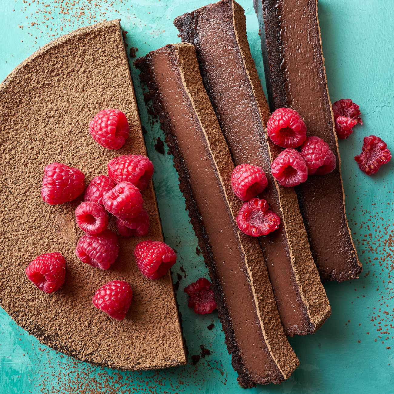 Baked Chocolate Tofu 'Cheesecake'