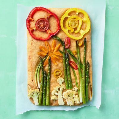Flower-garden Focaccia