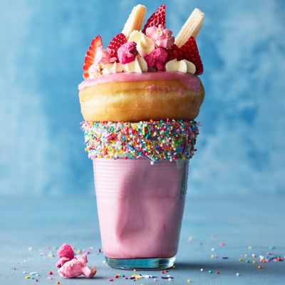 Loaded Strawberry Milkshakes