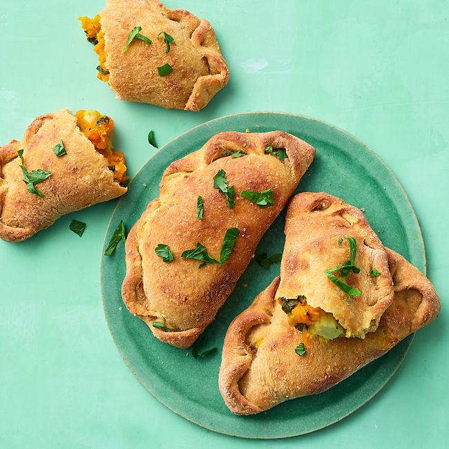 Pumpkin & Broccoli Calzone