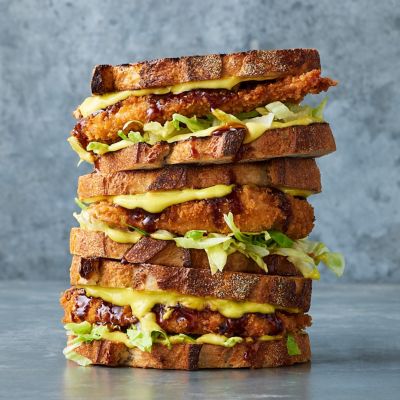 Sourdough Chicken Katsu Sandwiches