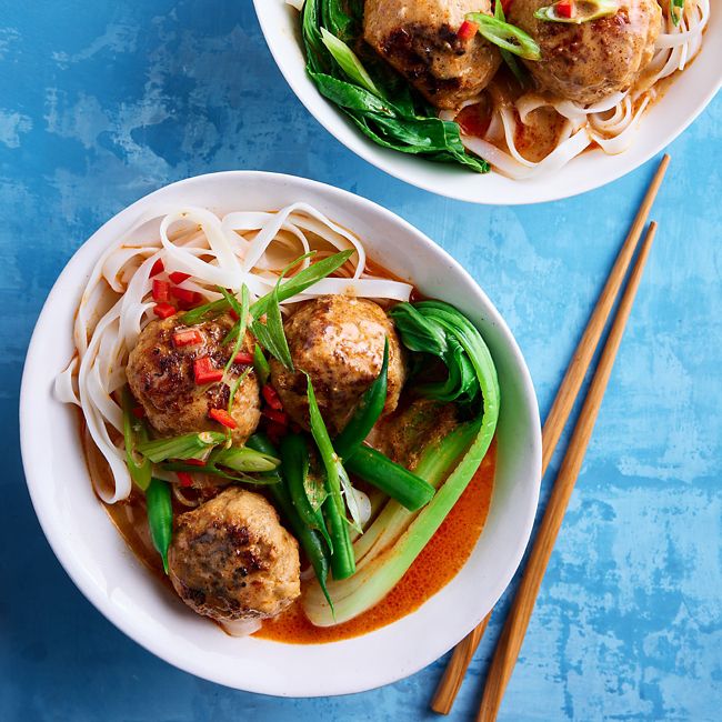 Coconut Pork Noodles