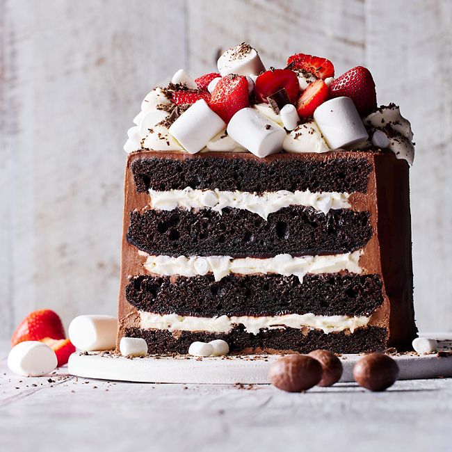 Hot-chocolate Layer Cake