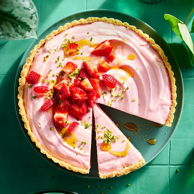 Strawberries & Cream Tart