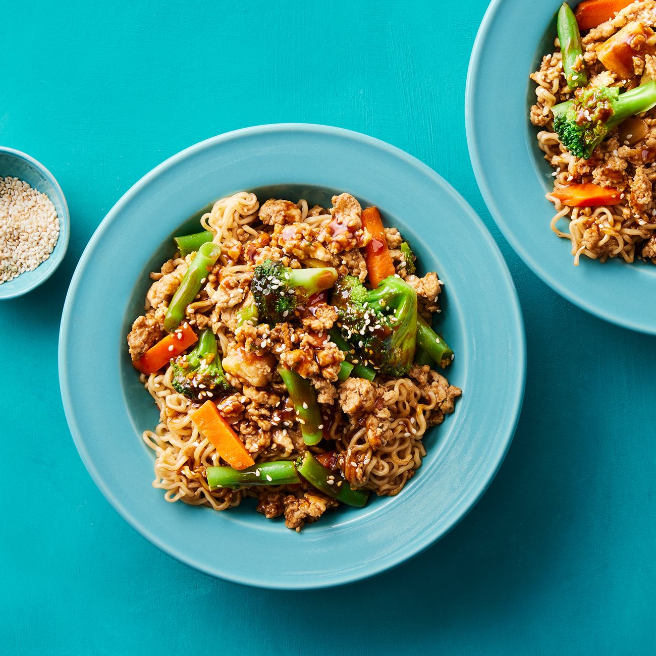 Chicken Veggie and Noodle Stir-fry