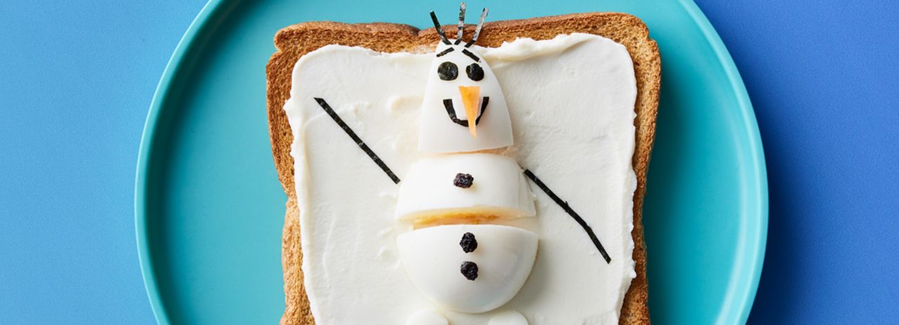 Olaf frozen toast