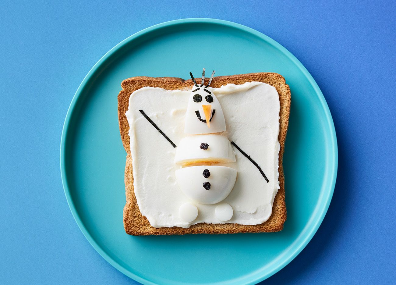 Olaf frozen toast