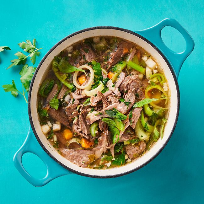 Speedy Beef & Vegetable Soup