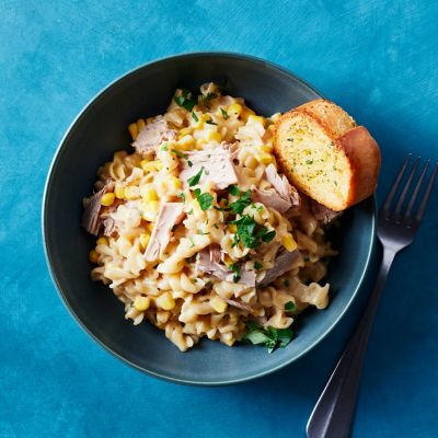 Tuna & Corn Carbonara