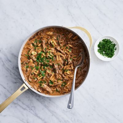 Beef Stroganoff