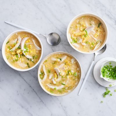 Chicken and corn soup