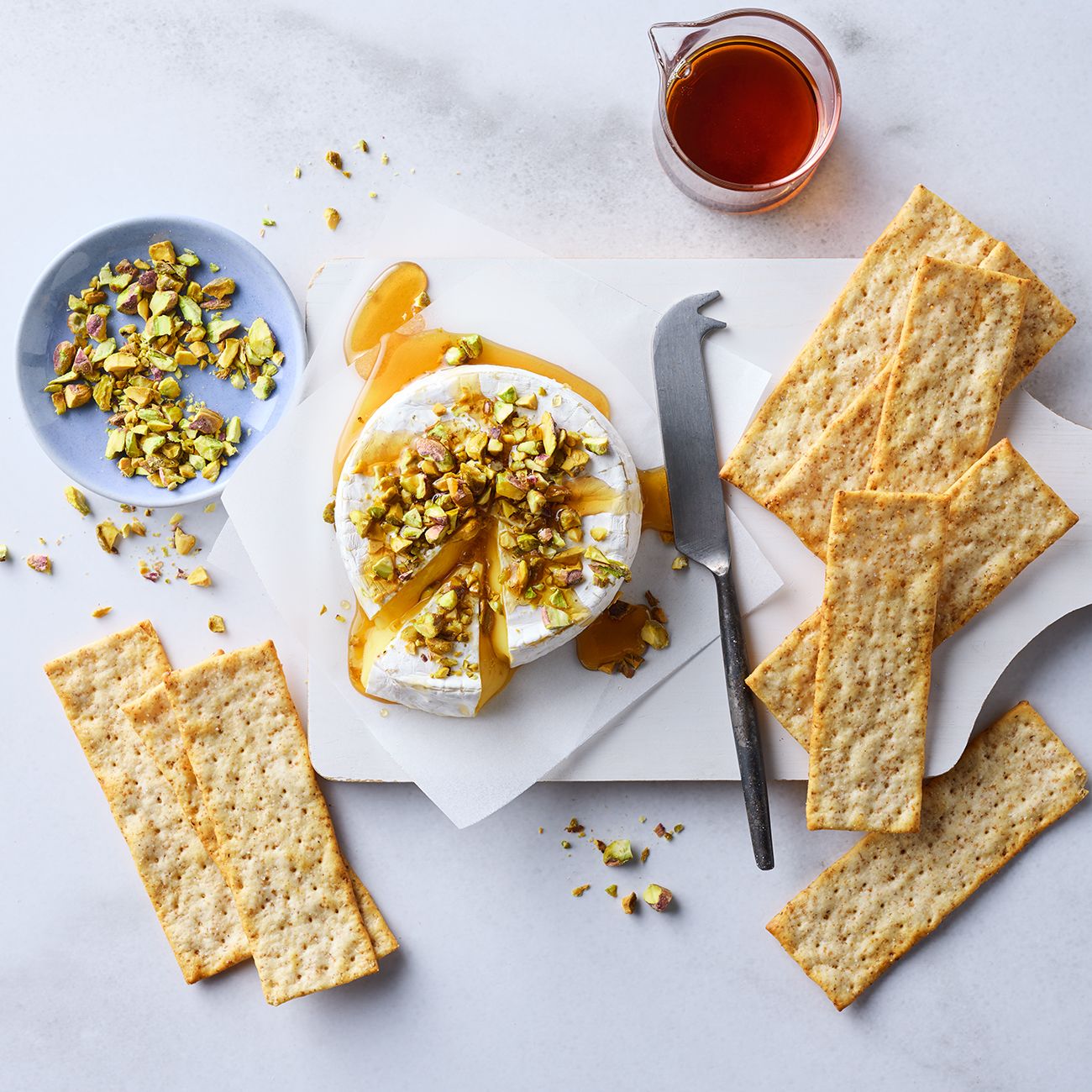 Pistachio Baked Brie