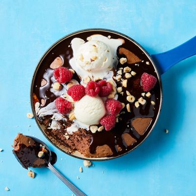 Chocolate Fudge Frying-pan Cake