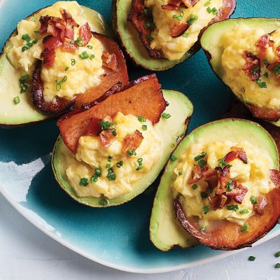 Bacon & Egg Stuffed Avocados