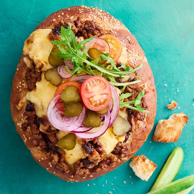 Cheeseburger Cob