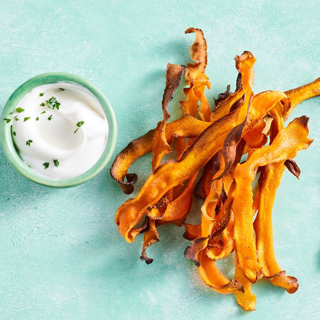 Crispy Carrot Ribbons