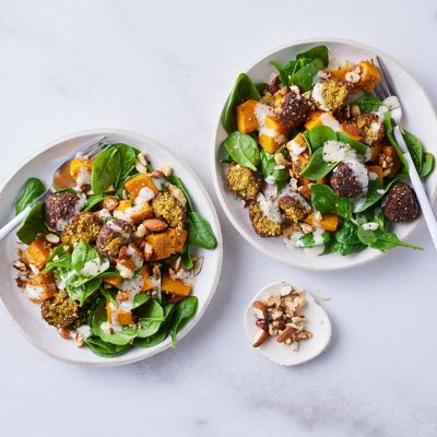 Falafel & Pumpkin Salad