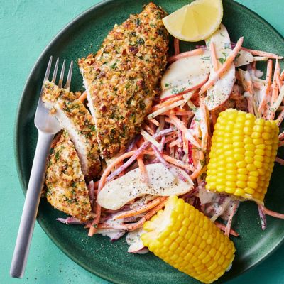 Healthier Chicken Schnitzel