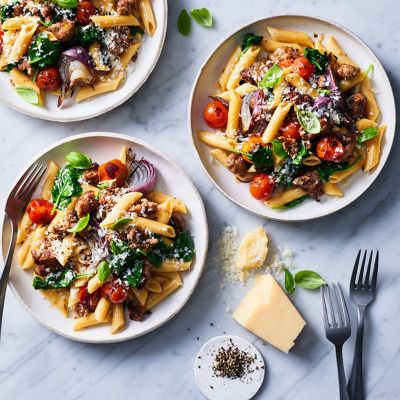 Italian Sausage & Roasted Tomato Penne