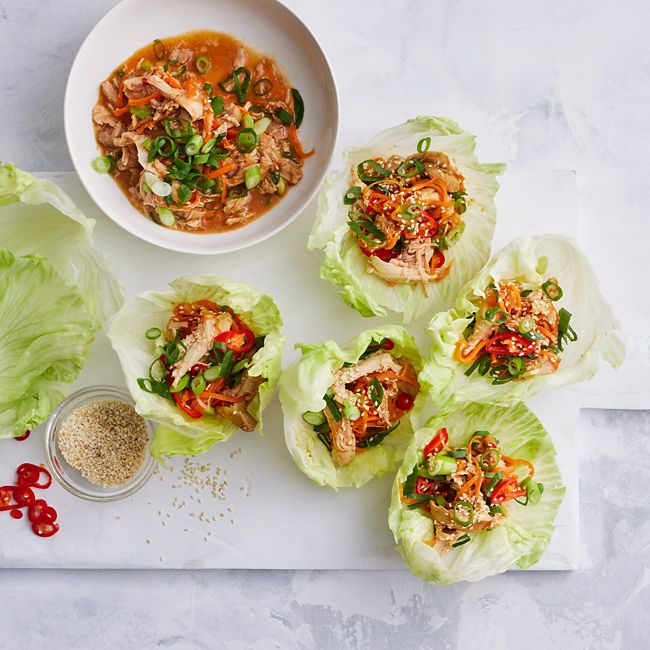 Leftover Chicken San Choy Bow