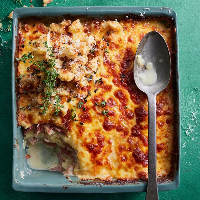 Potato & Ham-hock Gratin