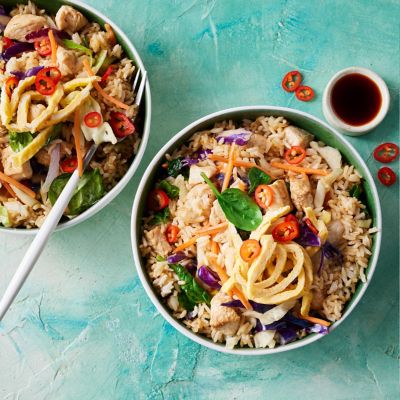 Simple Chicken Fried Rice