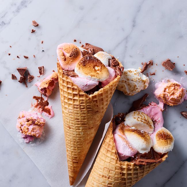 S'mores Campfire Cones