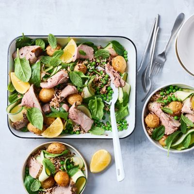 Spring Lamb Salad
