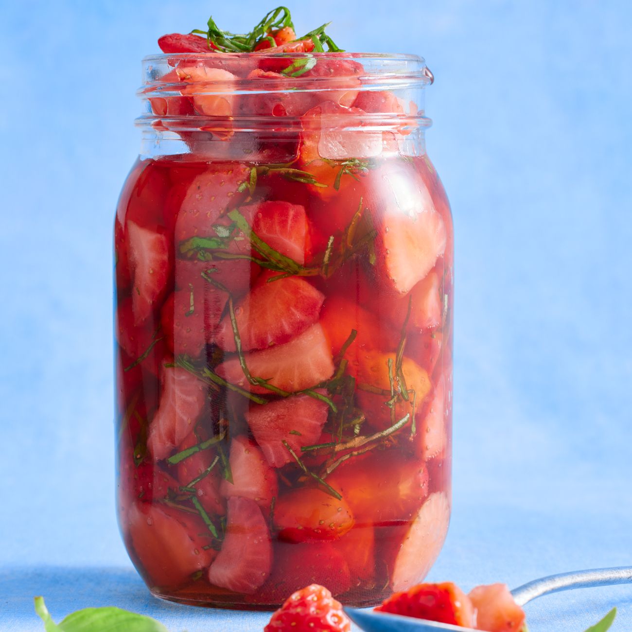 Sweet balsamic strawberries