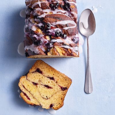 Blueberry Babka