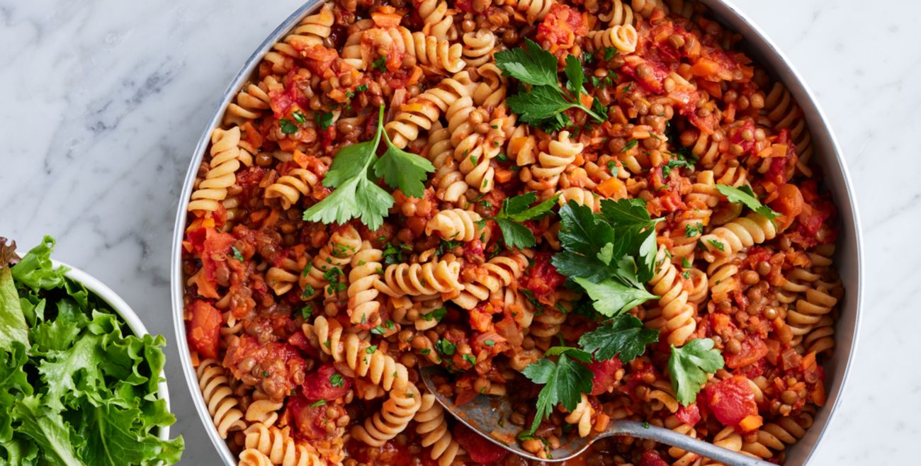 Easy Lentil Bolognese