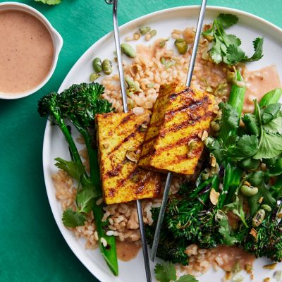 Healthier Satay Skewers