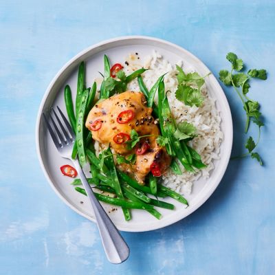 Red Chicken Curry Traybake