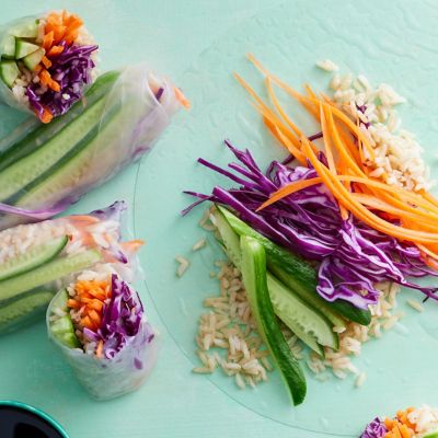 Sushi Rice Paper Rolls