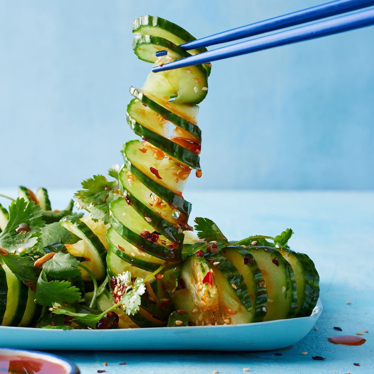 Chinese-style Cucumber Salad