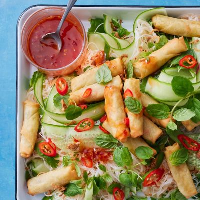 Air-fryer Spring Roll Salad