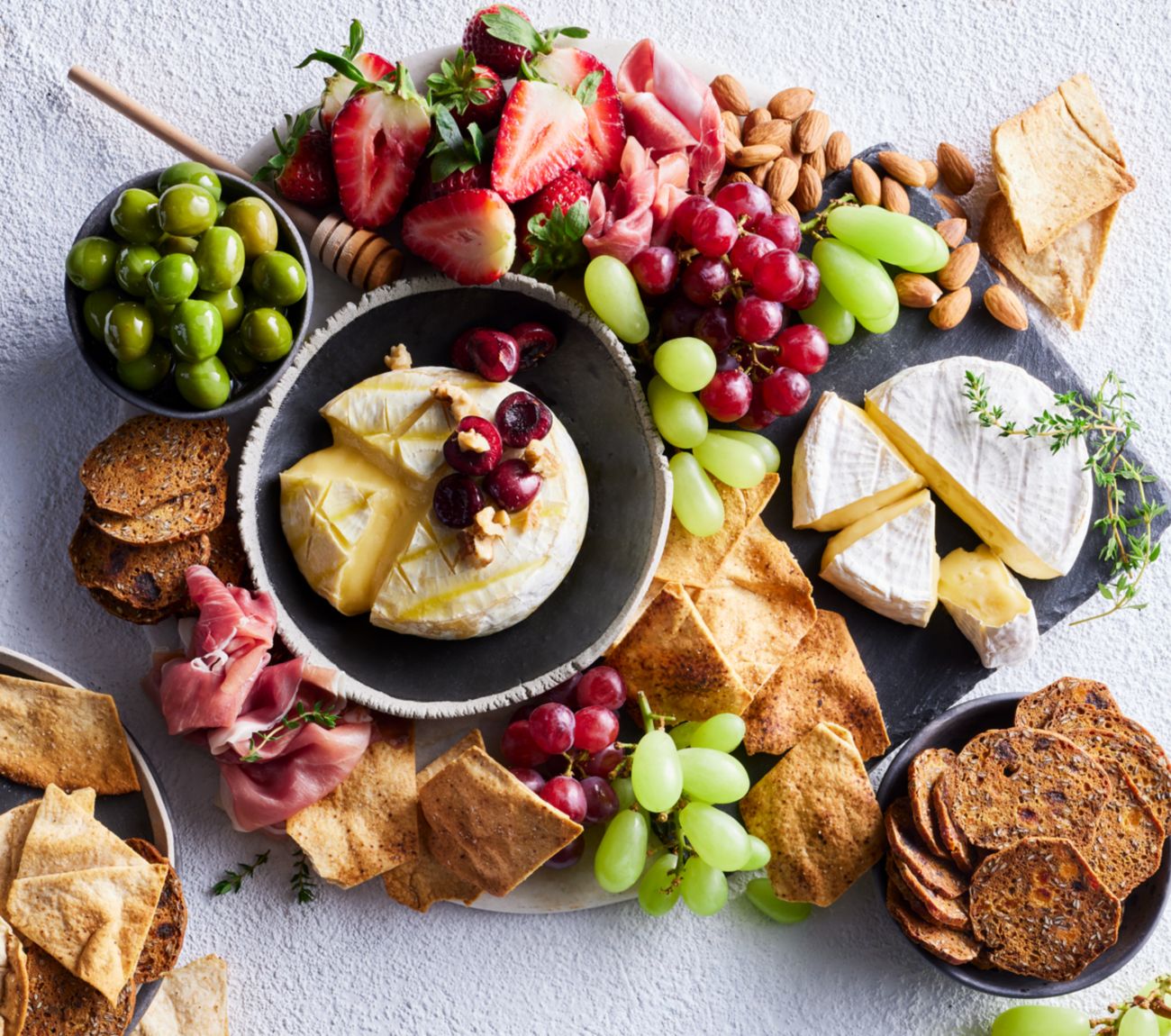 Baked Brie Board