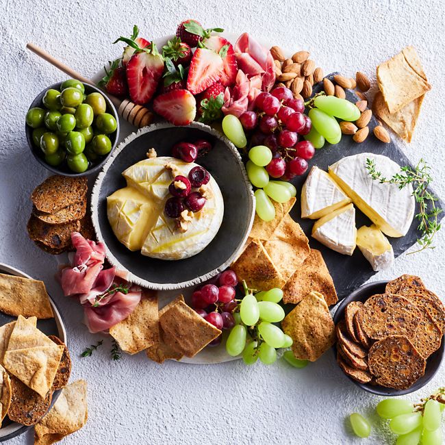 Baked Brie with Cherries & Walnuts
