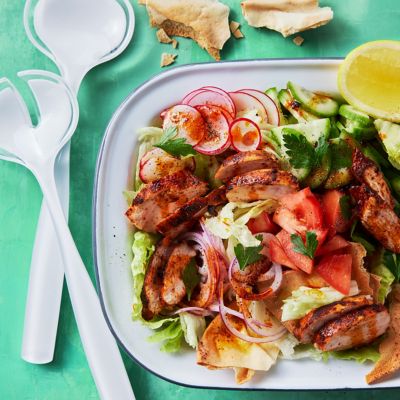 Healthier Chicken Fattoush