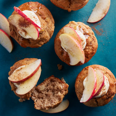 Healthier Loaded Apple & Spice Muffins
