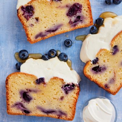 Lemon & Blueberry Yoghurt Cake